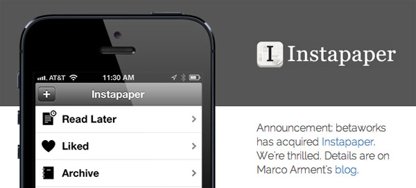 InstapaperAquired