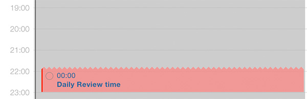 Scheduled task in calendar600